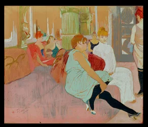 Dans le salon de la Rue des Moulins, 1894